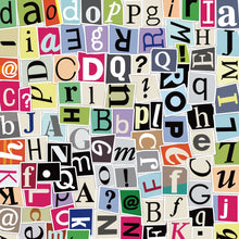 Load image into Gallery viewer, Alphabet Stickers 100pcs bullet journal scrapbook planner stickers letters