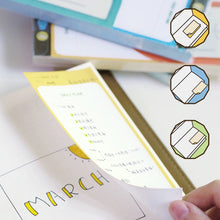 Load image into Gallery viewer, Sticky Notes 60 Sheets to do list daily plan weekly plan habit tracker goals