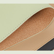 Load image into Gallery viewer, Desk Mat 80x40cm Vegan Leather Mouse Pad large cork and pu leather