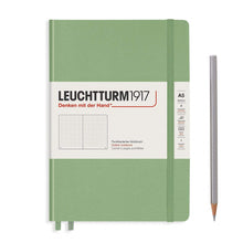 Load image into Gallery viewer, Leuchtturm1917 Dotted Notebook Medium A5 Bullet Journal sage green