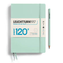 Load image into Gallery viewer, Leuchtturm1917 120gsm Edition A5 Medium Dotted Notebook mint green bullet journal notebook
