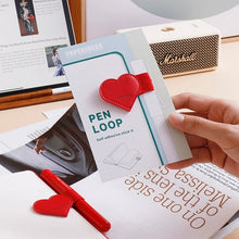 Load image into Gallery viewer, Paperideas Pen Loop multiple colours heart shape