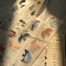 Load image into Gallery viewer, Pion Washi Tape bird island sticker creative journaling scrapbooking bullet journal planner sticker