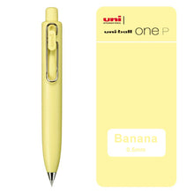 Load image into Gallery viewer, Uni-ball One P Gel Pen banana 0.5mm Black Ink everyday writing gel pens