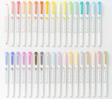 Load image into Gallery viewer, Zebra Mildliner Highlighter 25 Colours Full Set bullet journal markersZebra Mildliner Highlighter 35 Colours Full Set bullet journal markers