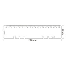 Load image into Gallery viewer, A5 Loose Leaf Ruler Divider 20cm soft plastic