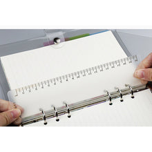 Load image into Gallery viewer, A5 Loose Leaf Ruler Divider 20cm soft plastic
