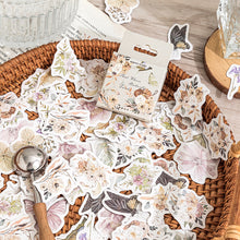 Load image into Gallery viewer, butterfly-and-flower-sticker-46pcs bullet journal scrapbook stickers