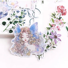Load image into Gallery viewer, Butterfly Fairies Stickers bujo sticker scrapbook sticker planner sticker hobonichi