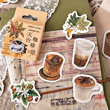 Load image into Gallery viewer, coffee-sticker-46pcs bullet journal scrapbook stickers creative journaling