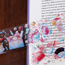 Load image into Gallery viewer, PET Tape Makeup Collection bujo sticker scrapbook planner washi tape