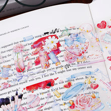 Load image into Gallery viewer, PET Tape Makeup Collection bujo sticker scrapbook planner washi tape