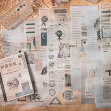 Load image into Gallery viewer, sticker-book-fragment-collector-40-sheets scrapbook bullet journal stickers creative journaling
