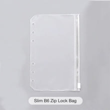 Load image into Gallery viewer, sticker-collecting-album zip lock bag-a6-slim-b6-journal material organiser