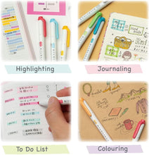 Load image into Gallery viewer, Zebra Mildliner Highlighter 35 Colours Full Set bullet journal markers