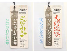 Load image into Gallery viewer, Stencil Bookmark Set of 4