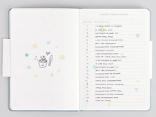 Load image into Gallery viewer, PAPERIDEAS Bullet Journal A5 Dotted Notebook Index Page