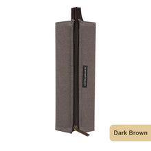 Load image into Gallery viewer, Kokuyo pencil case a little special dark brown