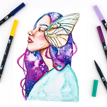 Load image into Gallery viewer, Tombow_ABT_Dual_Brush_Pen_10_Color_Set_Galaxy_new bullet journal pens