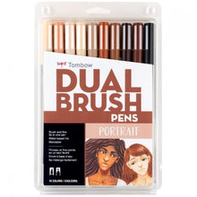 Load image into Gallery viewer, Tombow ABT Dual Brush 10 Colour Set Portrait