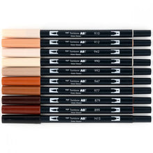 Load image into Gallery viewer, Tombow ABT Dual Brush 10 Colour Set Portrait