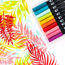 Load image into Gallery viewer, Tombow ABT Dual Brush 10 Colour Set Tropical