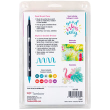 Load image into Gallery viewer, Tombow ABT Dual Brush 10 Colour Set Tropical