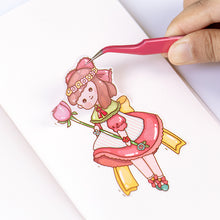 Load image into Gallery viewer, scrapbook tweezer straight point curved point bullet journal accesories craft tools