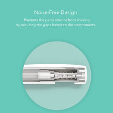 Load image into Gallery viewer, Zebra Blen Ballpoint Pen 0.5mm White Body Black Ink everyday writing