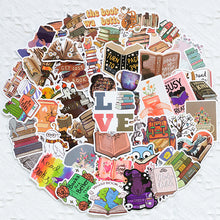 Load image into Gallery viewer, book sticker bullet journal scrapbook sticker hobonichi happy planner sticker laptop iPad sticker luggage suitcase stickers 50 pcs bujo supply