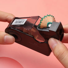 Load image into Gallery viewer, Faber-Castell Pencil Sharpener Sleeve Twin Sharpening Box Black