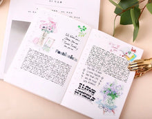 Load image into Gallery viewer, Flower Bouquet Stickers 16Pcs Bullet Journal Scrapbooking Stickers