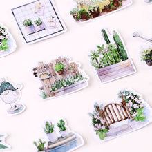 Load image into Gallery viewer, Plant and Decor Bullet Journal Scrapbooking Stickers 28Pcs