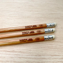Load image into Gallery viewer, hedgehog journals hb pencil with eraser tip