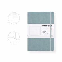 Load image into Gallery viewer, PAPERIDEAS Bullet Journal A5 Dotted Notebook Numbered Pages Ocean Blue