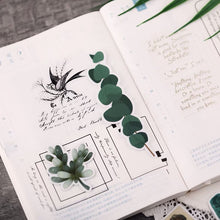 Load image into Gallery viewer, Green Plant Stickers 50Pcs bullet journal scrapbooking decoration