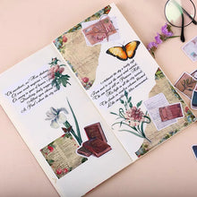 Load image into Gallery viewer, bullet journal scrapbook sticker books and letters vintage 20pcs