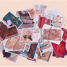 Load image into Gallery viewer, bullet journal scrapbook sticker books and letters vintage 20pcs