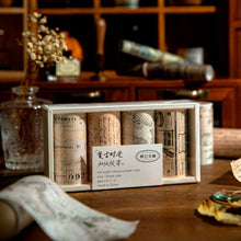 Load image into Gallery viewer, vintage washi tape combo scrapbook bullet journal decoration tape