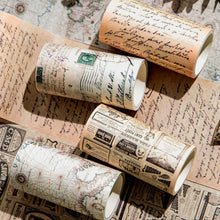 Load image into Gallery viewer, vintage washi tape combo scrapbook bullet journal decoration tape