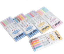 Load image into Gallery viewer, Zebra Mildliner Highlighter double headed bullet journal marker full 25 colours