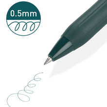Load image into Gallery viewer, Zebra Sarasa Push Clip Gel Pen Vintage Colour Set 0.5mm bullet journal