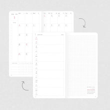 Load image into Gallery viewer, 2026 Paperideas Weeks Planner weekly and monthly planne hobonichi 2026 planner hobonichi techo hobonichi cousin