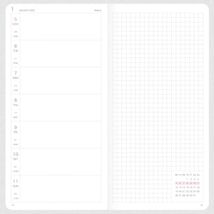2026 Paperideas Weeks Planner weekly and monthly planne hobonichi 2026 planner hobonichi techo hobonichi cousin