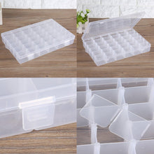 Load image into Gallery viewer, 36 Grid Craft Organiser Box for washi tapes, stickers and jewellery accessories craft box