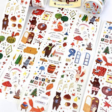 Load image into Gallery viewer, La Creme Washi Tape | Purrfect Day Cat Stickers bullet journal planner sticker junk journal scrapbook bear sticker cute stickers