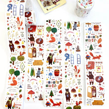Load image into Gallery viewer, La Creme Washi Tape | Purrfect Day Cat Stickers bullet journal planner sticker junk journal scrapbook bear sticker cute stickers