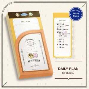 Sticky Notes 60 Sheets to do list daily plan weekly plan habit tracker goals