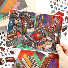 Load image into Gallery viewer, DIY 3D Miniature Scene Sticker 2 Pack | My Little Nook