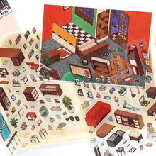 Load image into Gallery viewer, DIY 3D Miniature Scene Sticker 2 Pack | My Little Nook